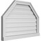 Ekena Millwork Octagonal Top Surface Mount PVC Gable Vent w/ 2"W x 2"P Brickmould Sill Frame, 32"W x 22"H GVPOT32X2203SF - alternate 2